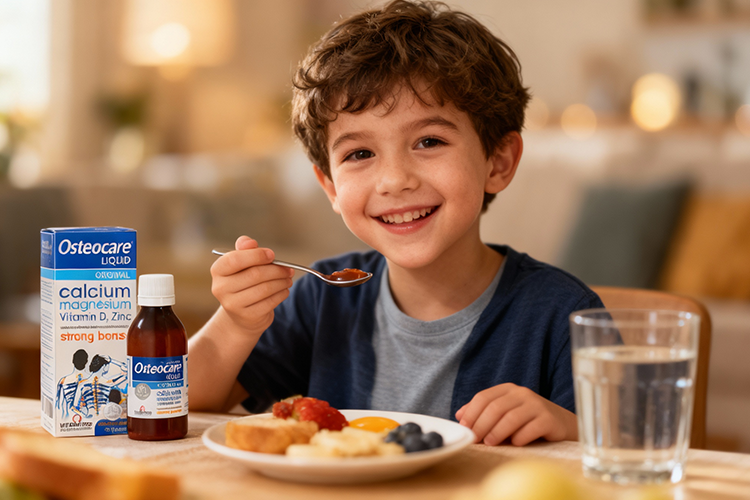 نحوه مصرف شربت Osteocare برای کودکان و بزرگسالان